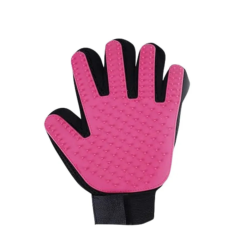 Guantes de Masaje y Cepillado para Mascotas – Cepillo de Silicona para Perros y Gatos, Removedor de Pelo y Cepillo de Baño