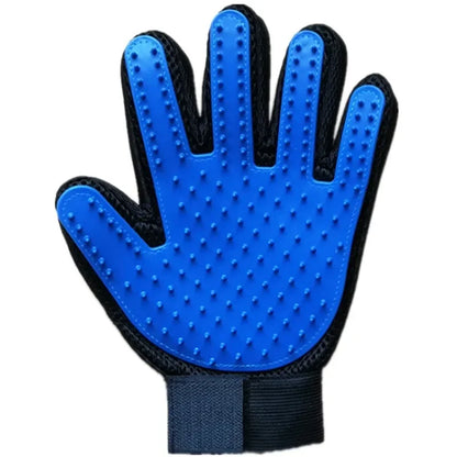 Guantes de Masaje y Cepillado para Mascotas – Cepillo de Silicona para Perros y Gatos, Removedor de Pelo y Cepillo de Baño