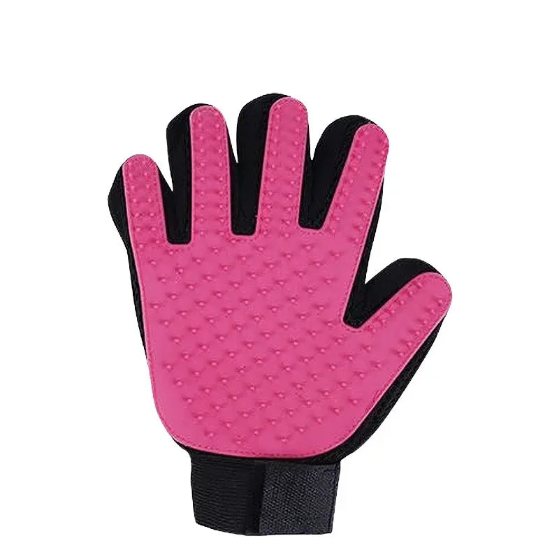 Guantes de Masaje y Cepillado para Mascotas – Cepillo de Silicona para Perros y Gatos, Removedor de Pelo y Cepillo de Baño