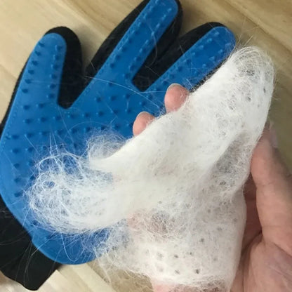 Guantes de Masaje y Cepillado para Mascotas – Cepillo de Silicona para Perros y Gatos, Removedor de Pelo y Cepillo de Baño